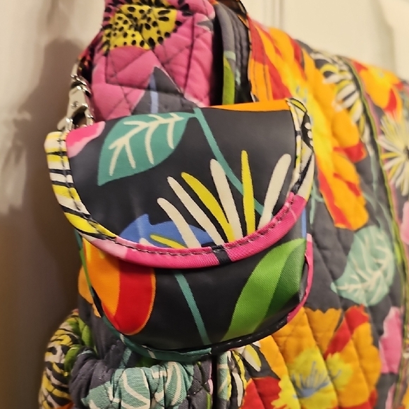 Vera Bradley Vibrant Floral Shoulder Bag - Picture 5 of 12